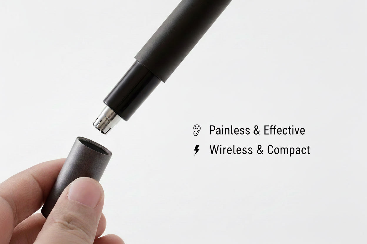 Loukili™ nose and ear hair trimmer