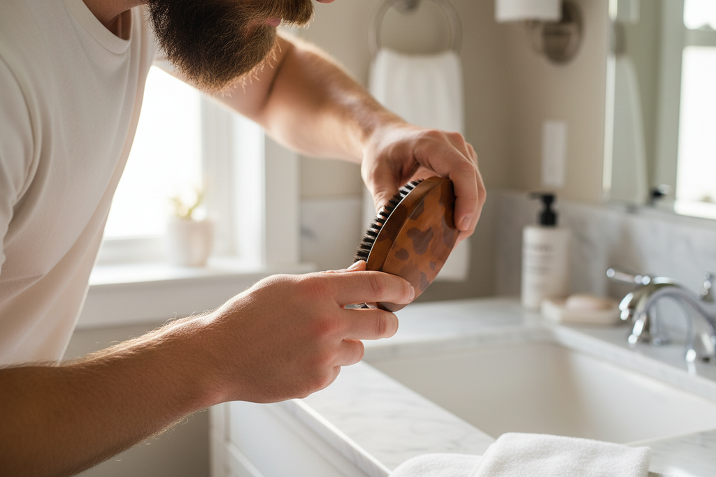 Loukili™ beard brush for men